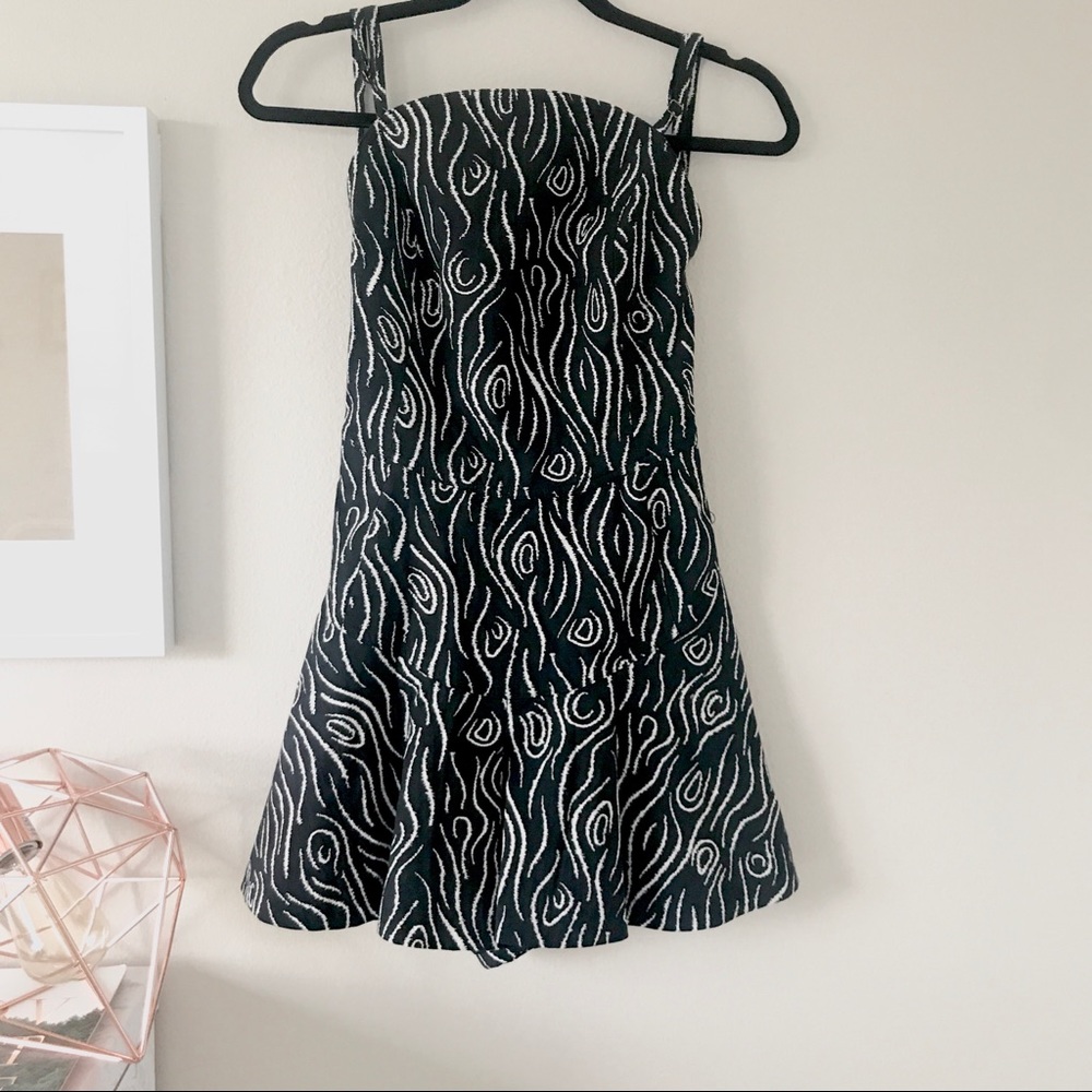 Opening Ceremony Laurel Jacquard Circle Romper
